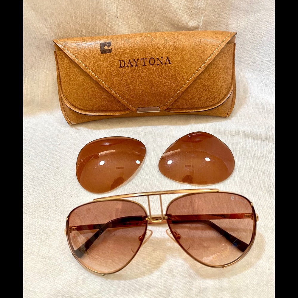 Daytona Cottet interchangeable vintage sunglasses